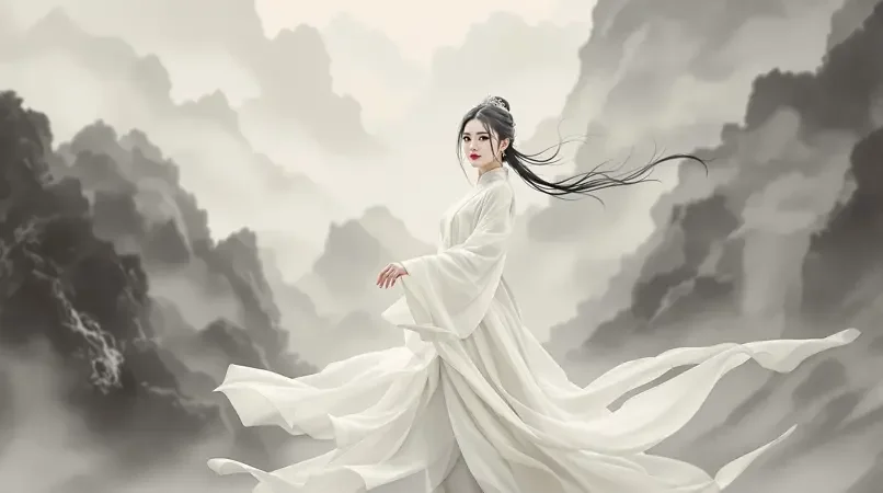 噜噜视频 - 水墨丹青国风意境写真